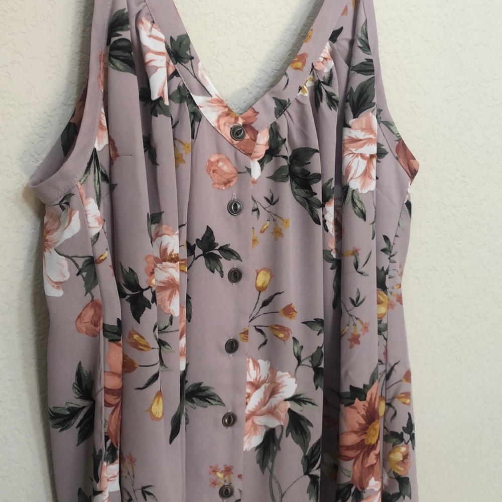 Chiffon Floral Swing Cami - image 2